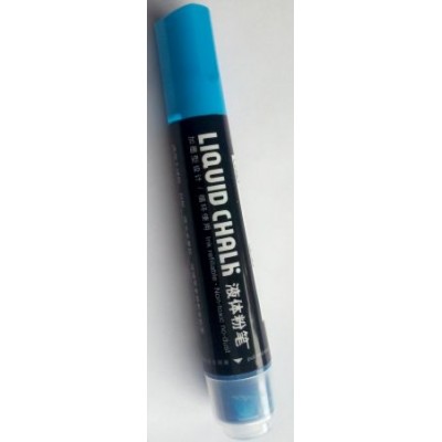 Маркер-краска для доски ( жидкий мел)Синий арт,510